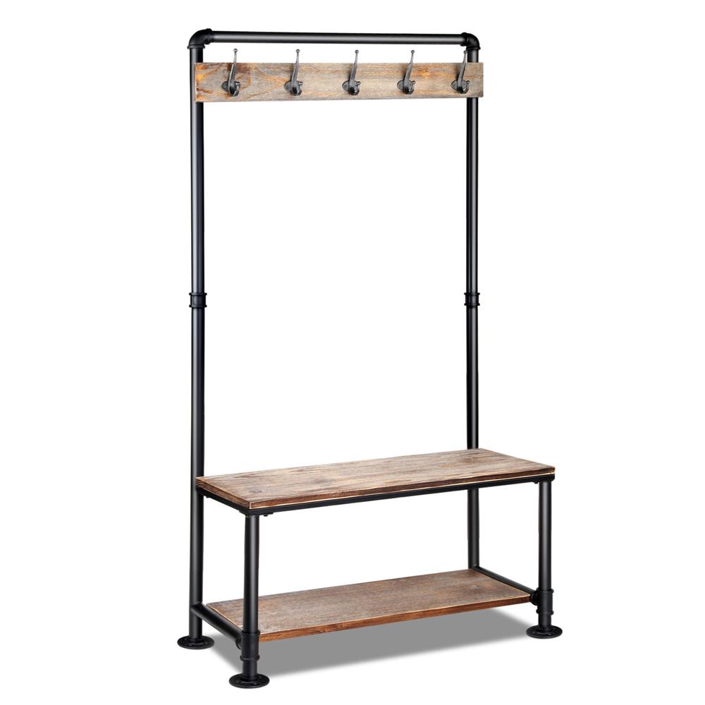 ?? Industrial Pipe DIY Shoe Rack and Hanger