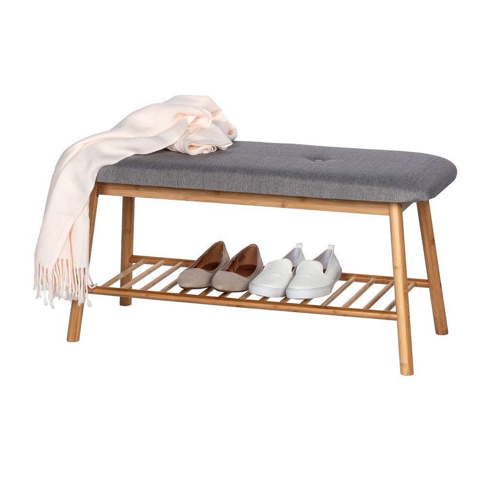 Abu Bamboo Shoe Bench