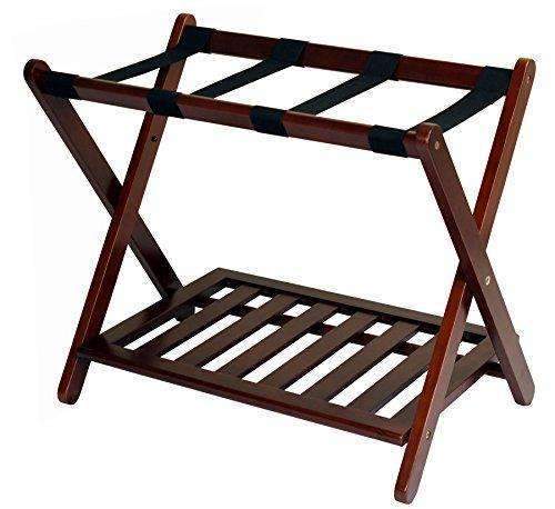 Casual Home Luggage Rack With Shelf