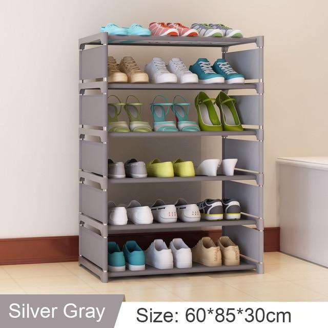 Easy Assembly Nonwoven Shoes Shelf
