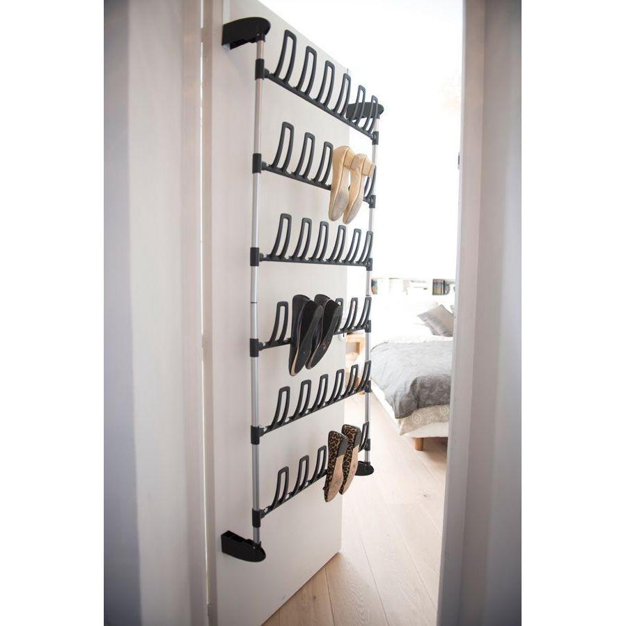 Home Angela 18 Pair Over the Door Shoe Rack