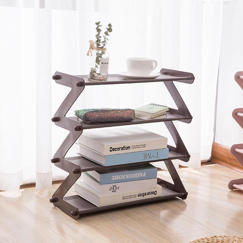 Z Shaped Legs 4 Layer Storage Stand & Organizer Shelf