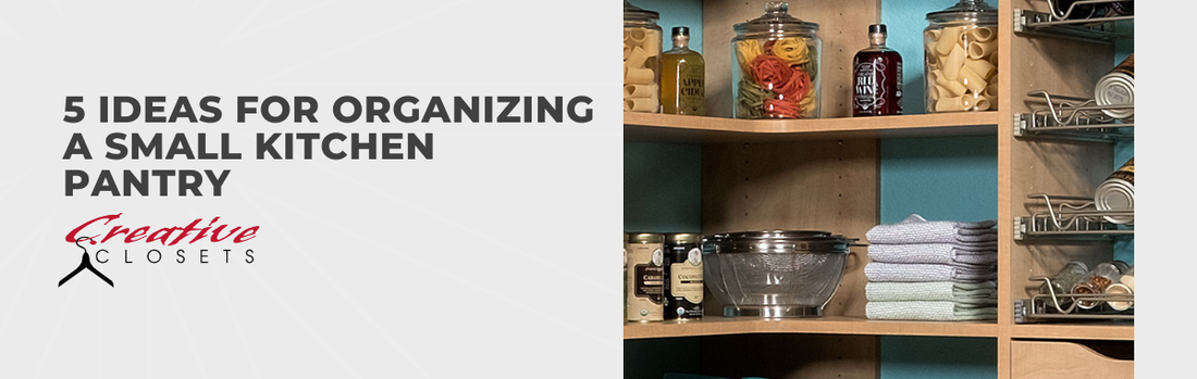 5 Ideas for Organizing a Small Kitchen Pantry