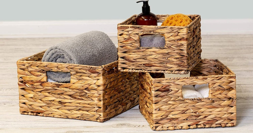 Honey-Can-Do 3-Piece Storage Basket Sets from $22.49 on Kohl’s.com (Regularly $75)