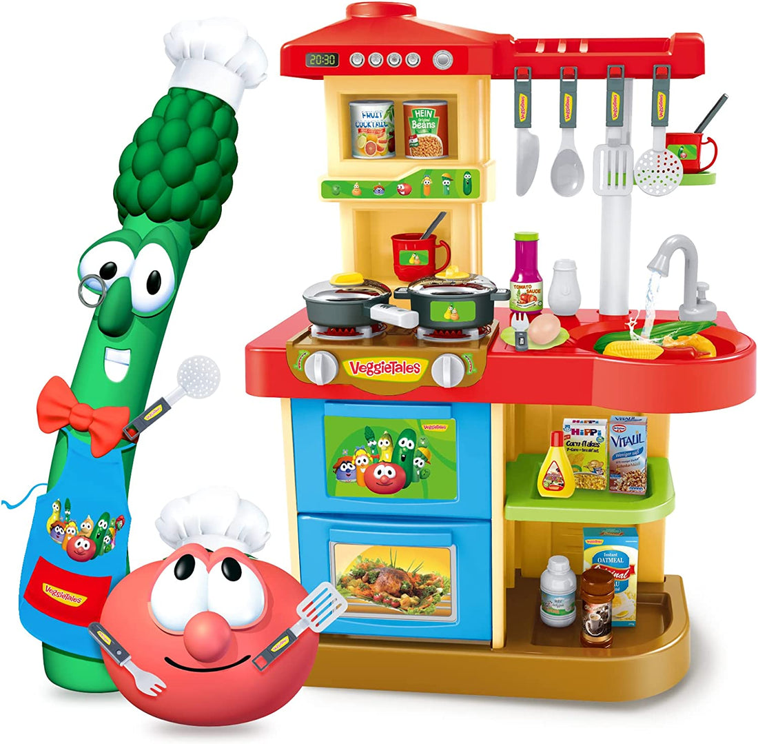 Veggie Tales Kitchen Playset with Accessories $41.99 Shipped {Regularly $99.99}!