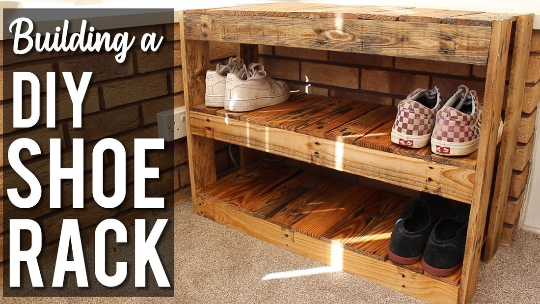 How to build a DIY Shoe Rack out of Pallets by James and Chloe (11 months ago)