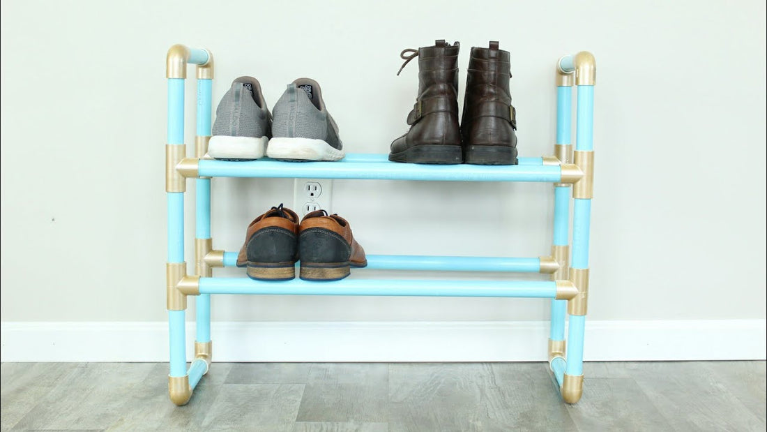 Super Easy DIY Shoe Rack: One Tool by The Inexperienced Adventures (2 years ago)