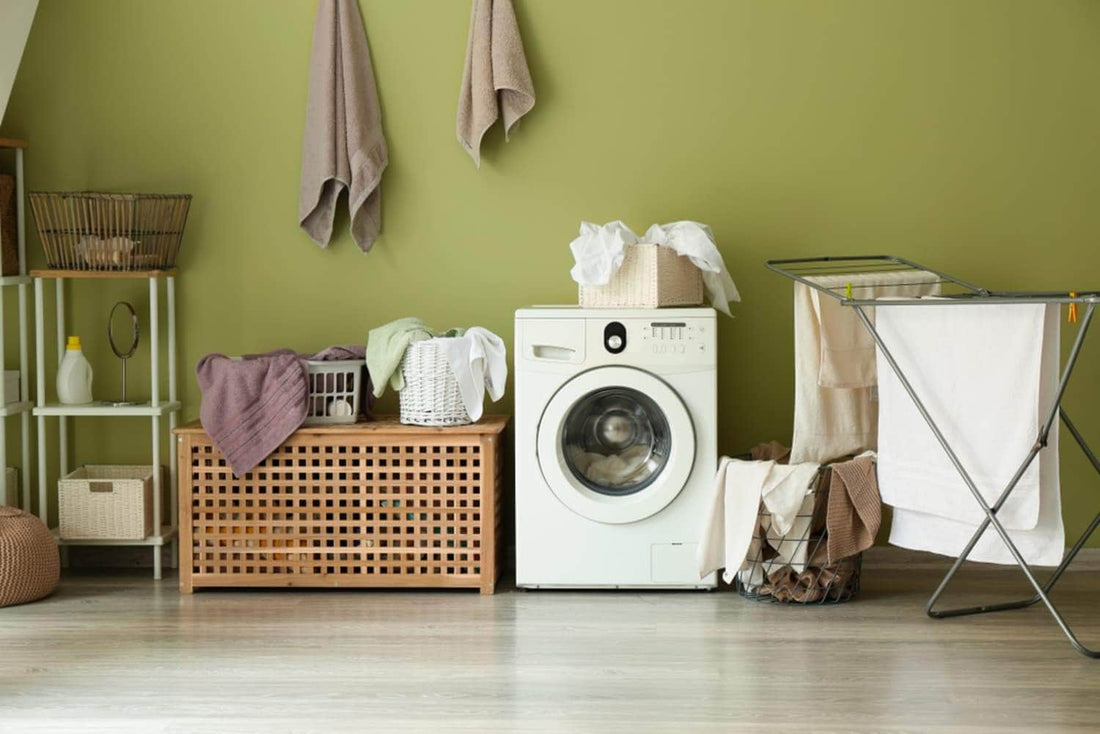 Double Your Laundry Room Storage Space with This Genius Hack
