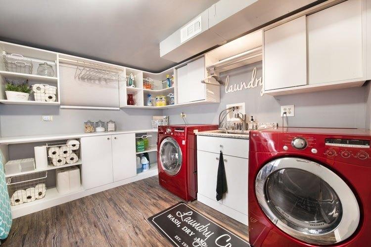 Enchanting Modern Laundry Room