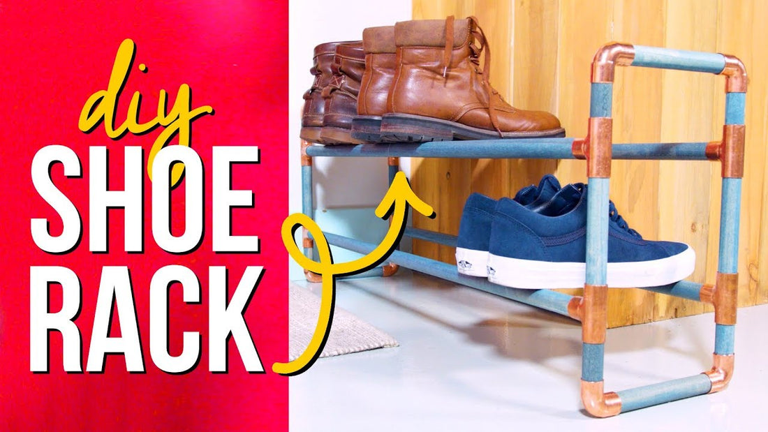 How to Make a DIY Shoe Rack by HGTV Handmade (2 years ago)