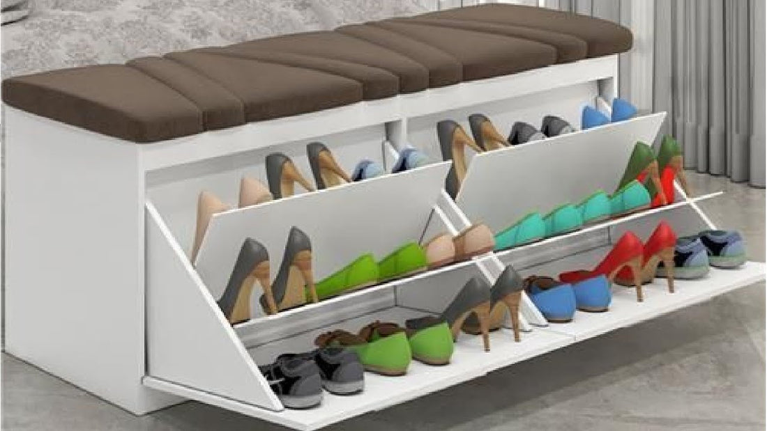 100 DIY shoe storage rack design ideas 2020 by Hashtag Decor (1 year ago)