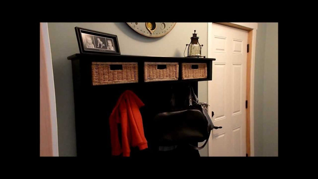 Short on space? Hate clutter? See how I coral my "crap" and give it all a nice little organized home