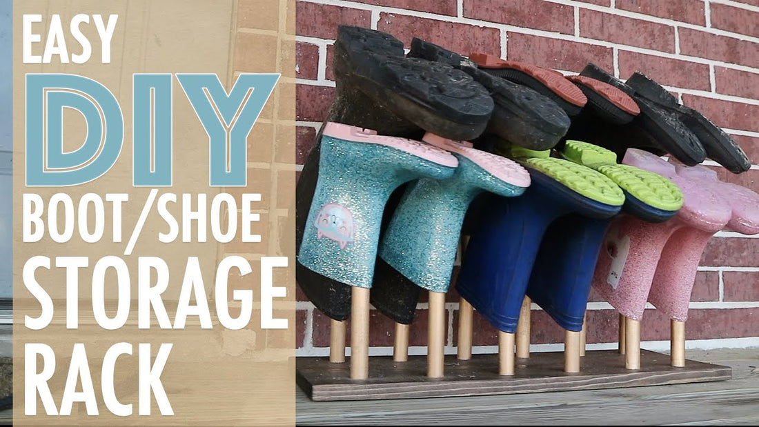 Easy DIY Family Boot OR Shoe Storage Rack!!! by Kayla Dominique (3 months ago)