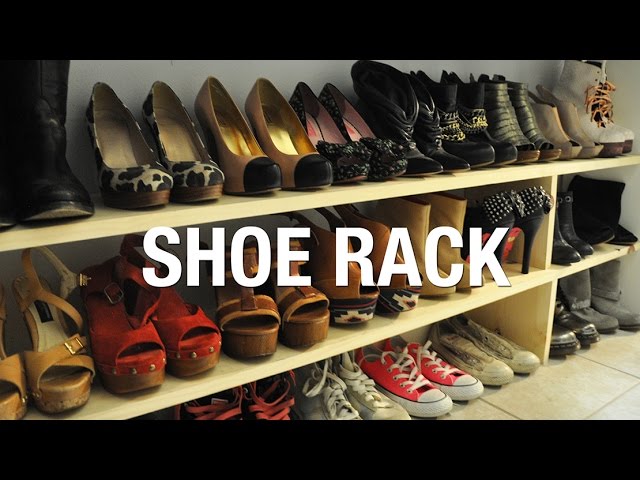 DIY Wooden Shoe Rack | Superholly by superholly (7 years ago)