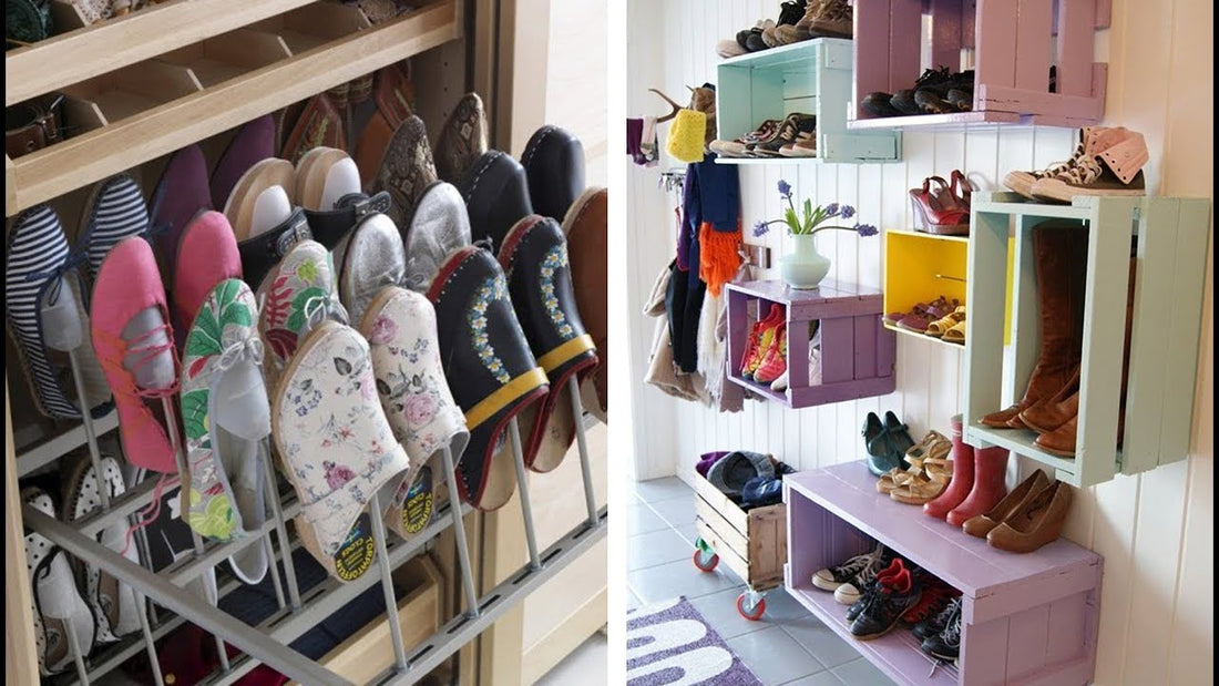 Is your home overflowing with shoes? Does finding a matching pair take you far too long? Welcome to Jansen's DIY and this is 33 Brilliant Ideas to Store Your ...