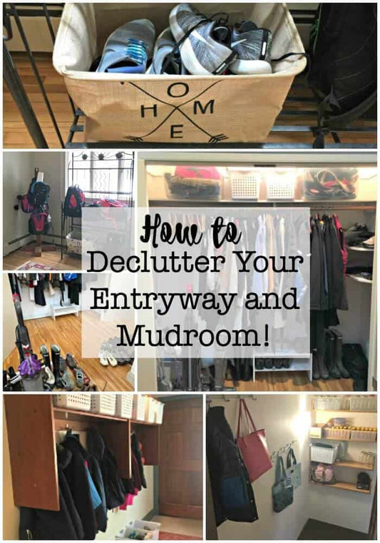 I think that we can all agree that no matter where you enter your home- it becomes the dumping ground for everything- kids backpacks and shoes, your handbag, keys, the mail, etc! And since the entryway sets the tone for your whole home- when it is a...