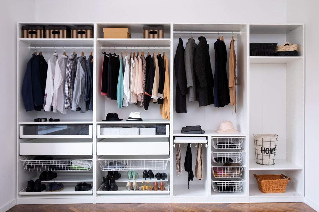 Your closet is the bedroom's main storage space