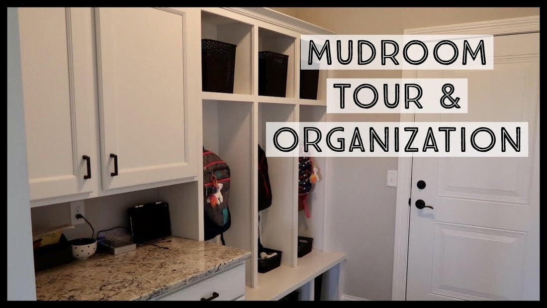 Today I'm sharing how I've organized our mudroom in our new house