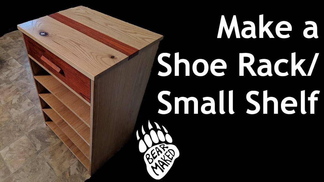 Make a Shoe Rack / Small Shelf - Woodworking by Bear Maked (2 years ago)