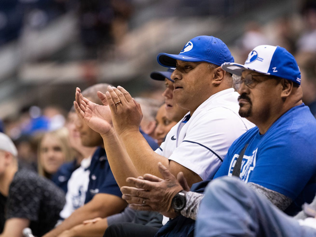 Every day is Father’s Day for BYU football coach Kalani Sitake and his ever-present dad