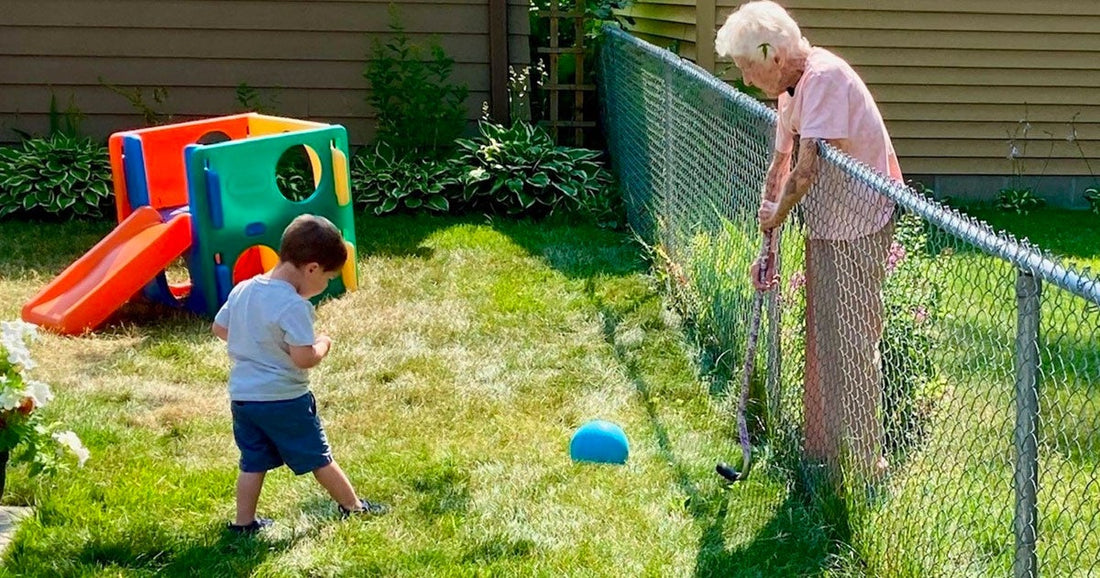 A Toddler and 99-Year-Old Became Best Friends During the Pandemic