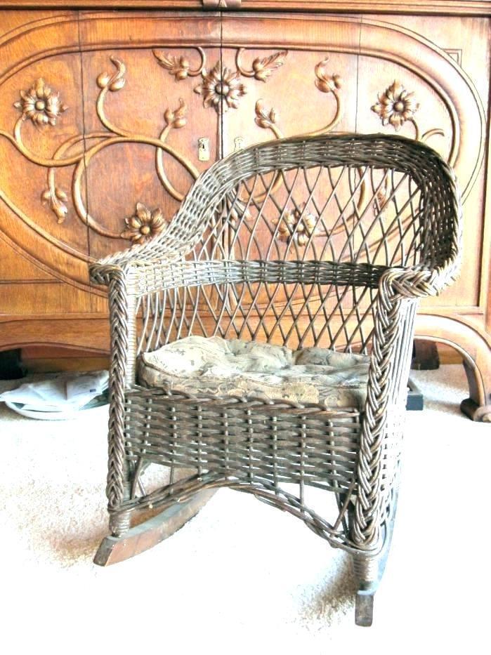 Ceiling Antique Wicker Chairs