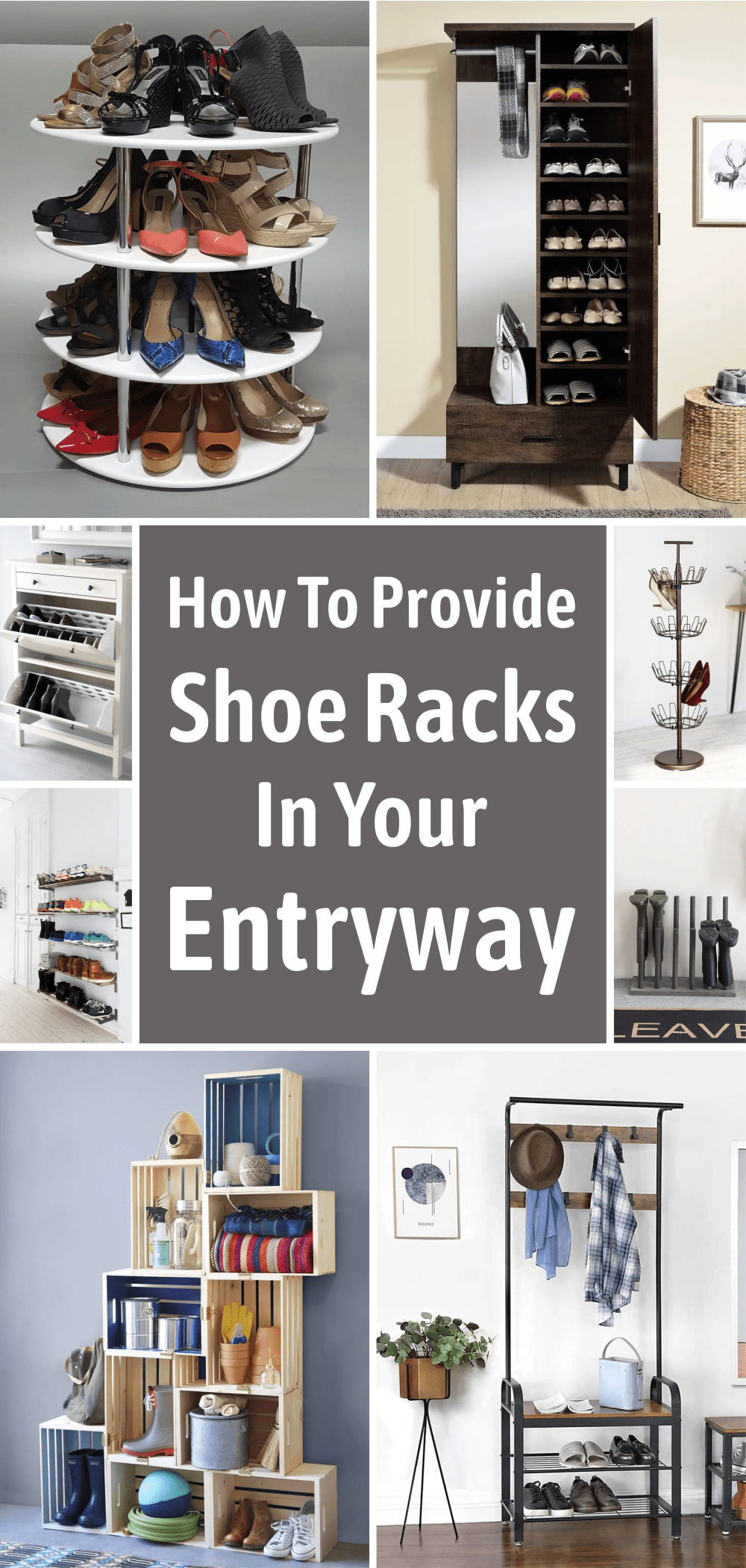 How to Provide Shoe Racks in Your Entryway