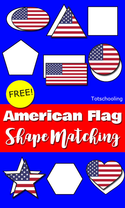American Flag Shape Matching