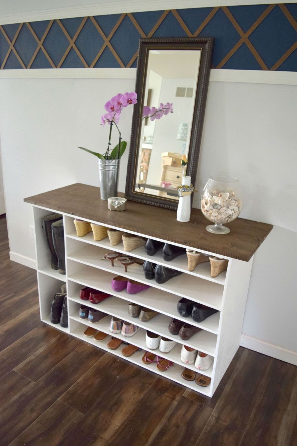 10 DIY Shoe Rack Ideas For The Perfect Entryway Makeover