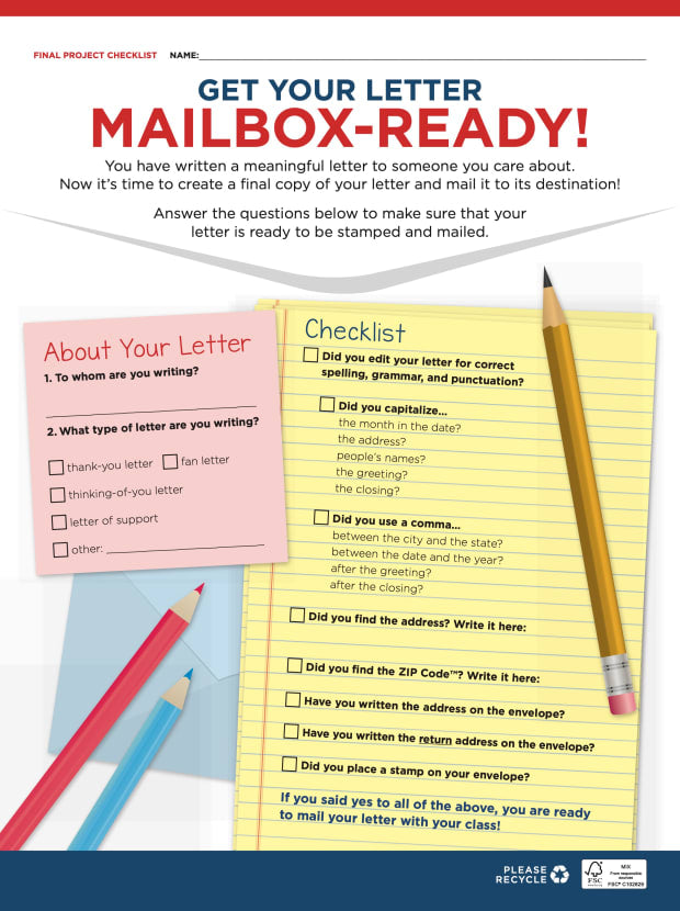 Homeschool Project Reviving Letter Writing