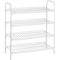Honey-Can-Do 4-Tier Metal Shoe Rack and Accessories Storage only $17.97