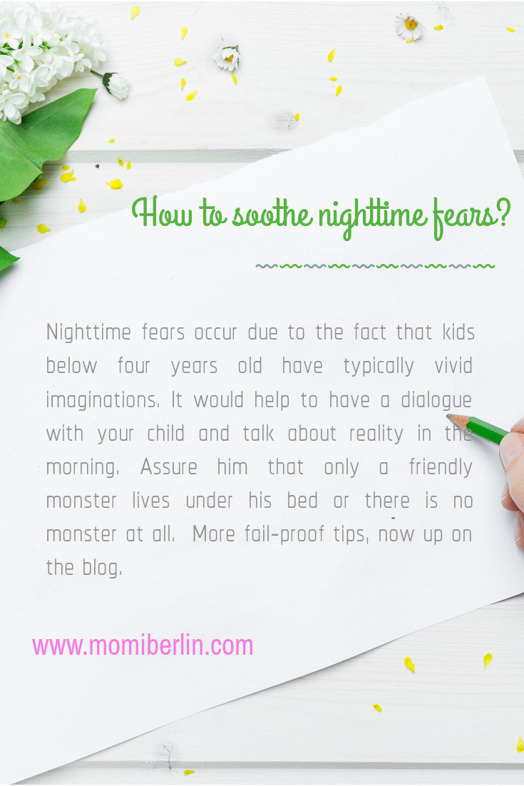How to soothe nighttime fears?