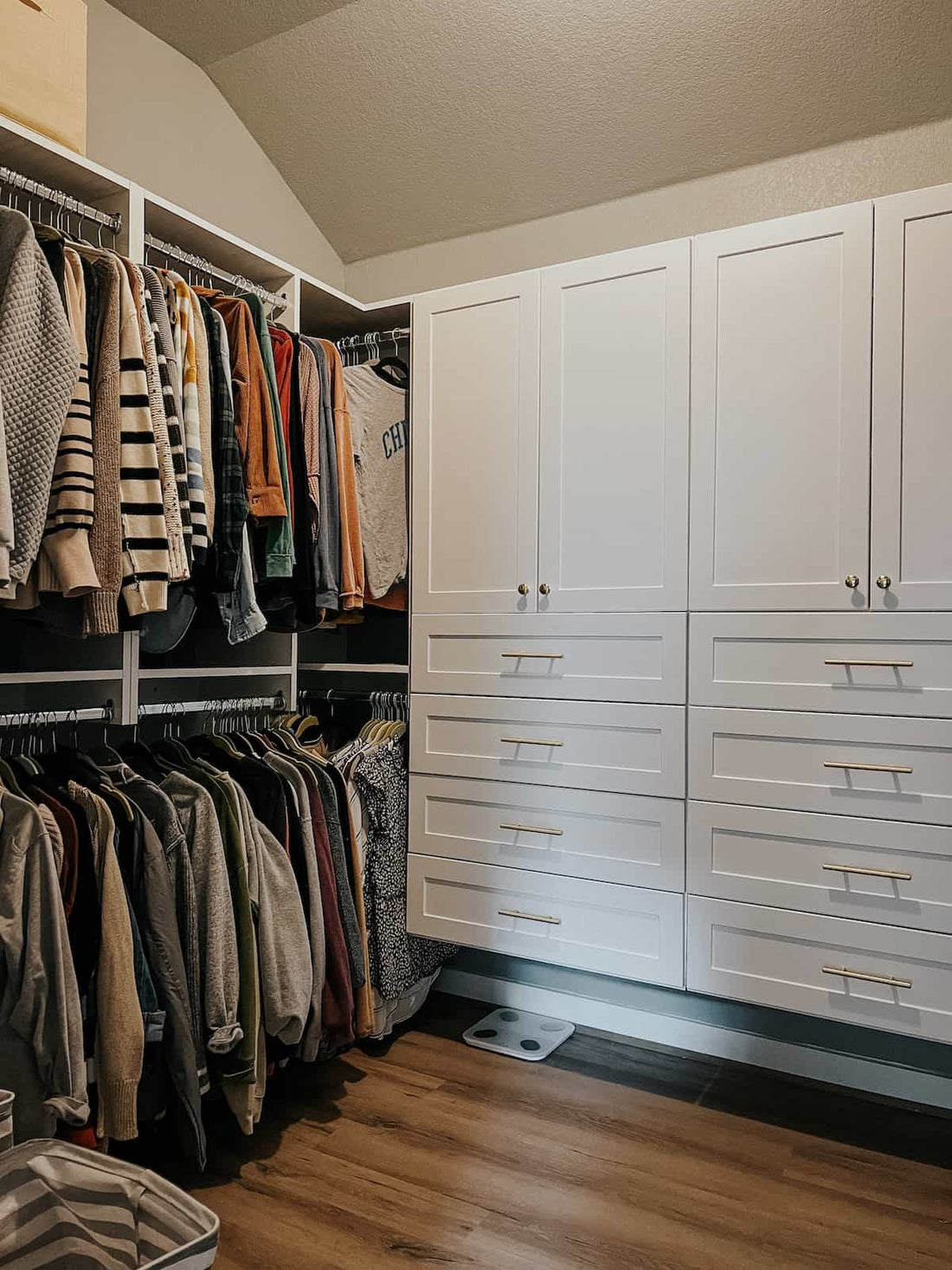 Our Custom Closet With Modular Closets