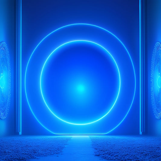 A dark, misty Azure Portal background with faint, glowing blue lines and subtle, pulsing orbs; a few resources (represented by small, 3D icons) suddenly disappearing, then reappearing with a faint, shimmering aura.