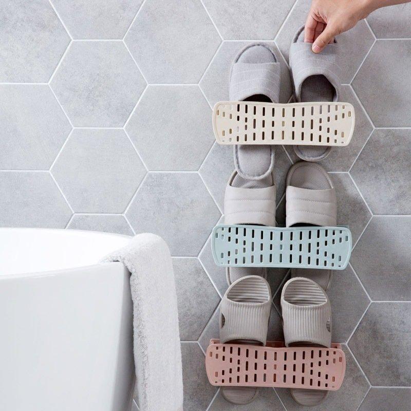 Creative Collapsible Wall-Mounted Simple Paste Shoe Storage